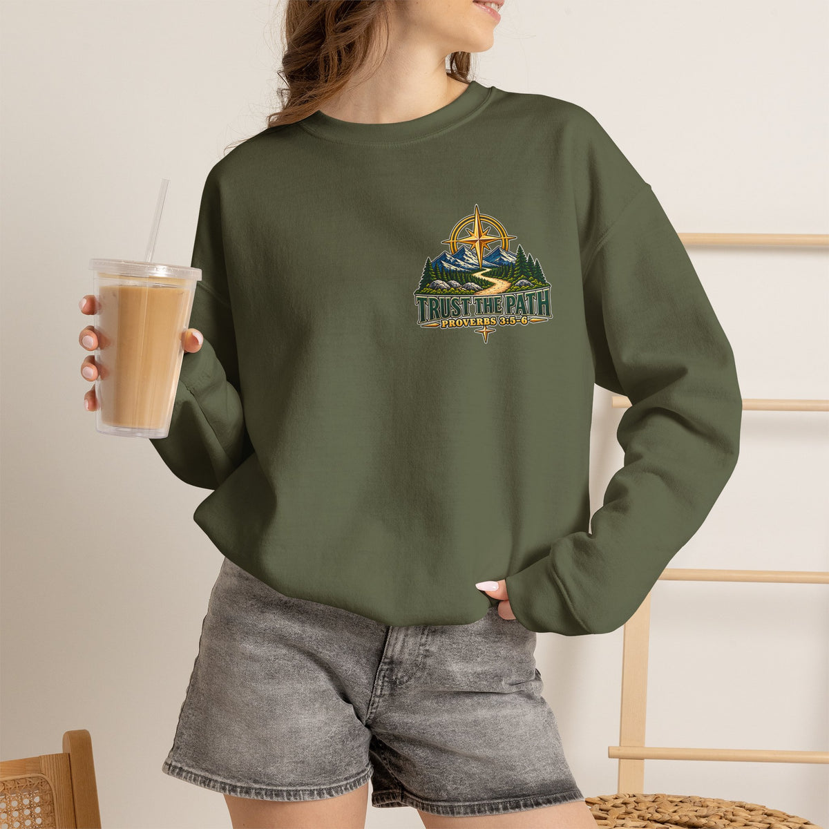 Firmborne™ | Trust the Path Core Crewneck