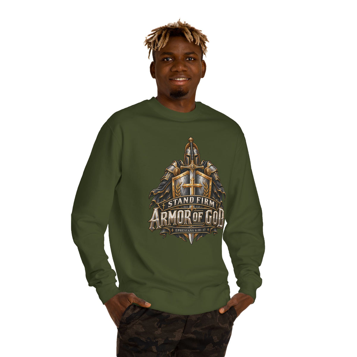 Firmborne™ | Armor of God Premium Crewneck