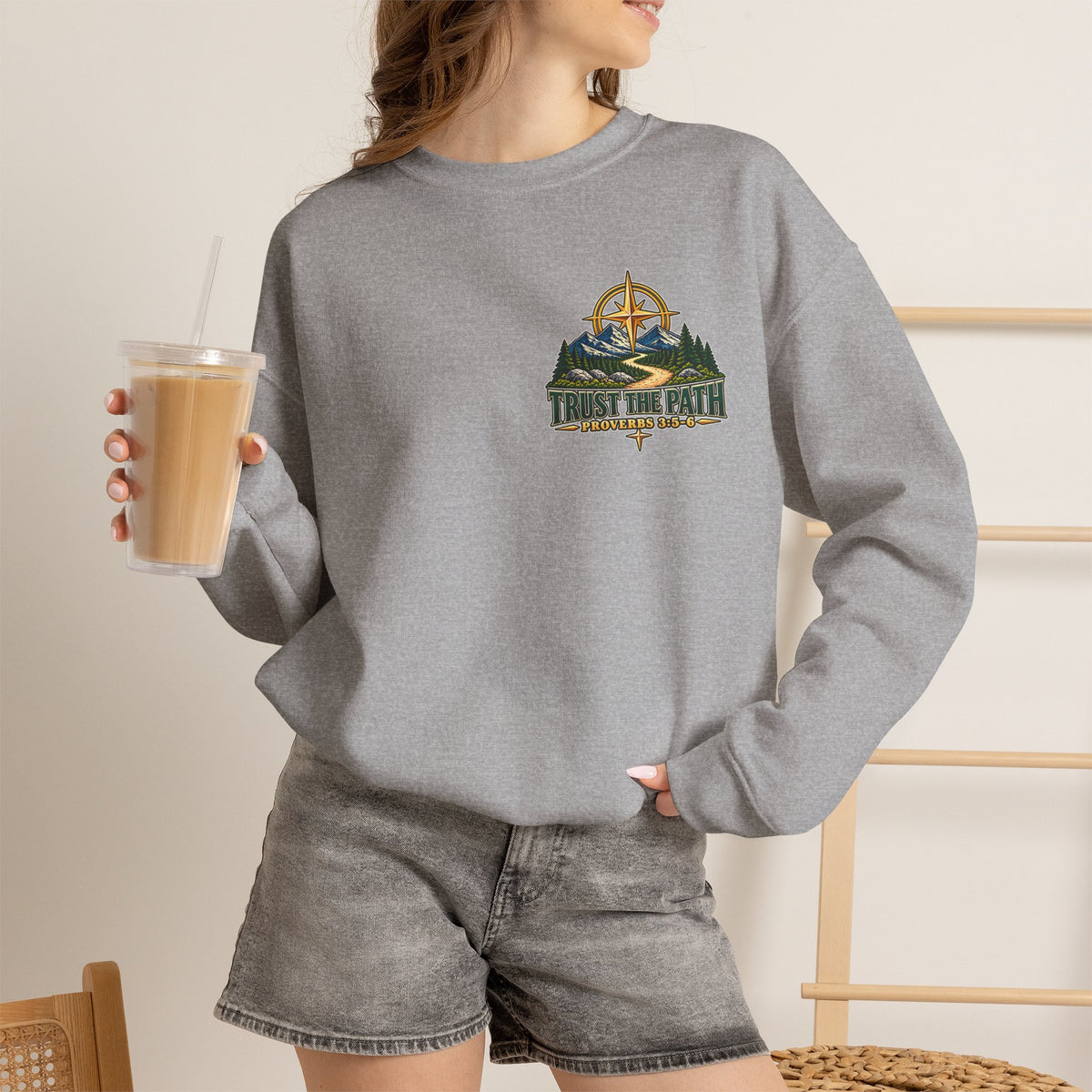 Firmborne™ | Trust the Path Core Crewneck