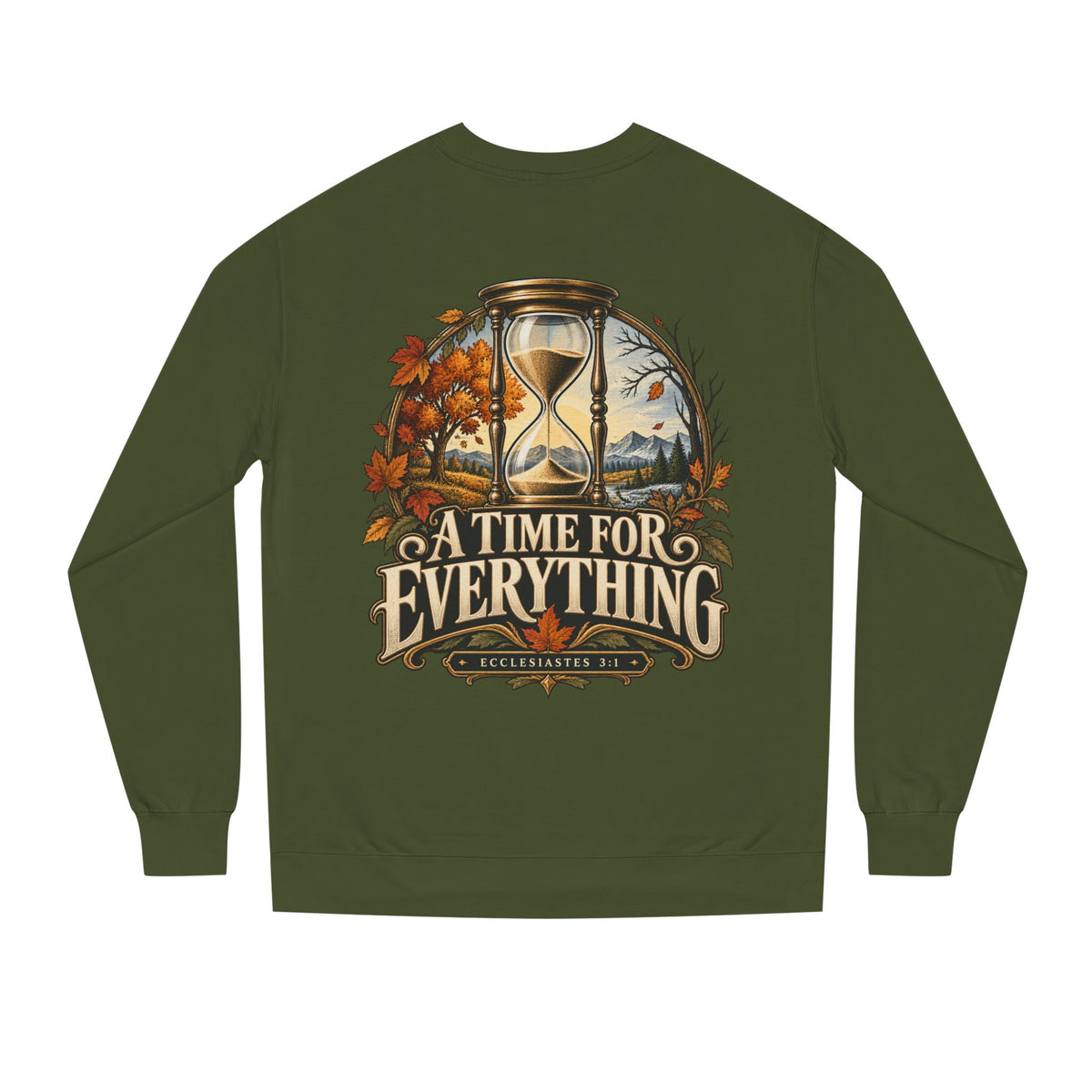 Firmborne™ | A Time for Everything Premium Crewneck